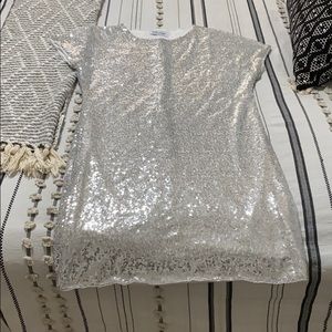 T-Shirt Style Sequin Dress